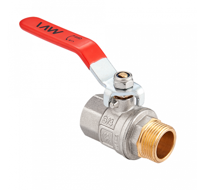 Кран шаровый MVI 1/2" BV.512.04 (ВР/НР)