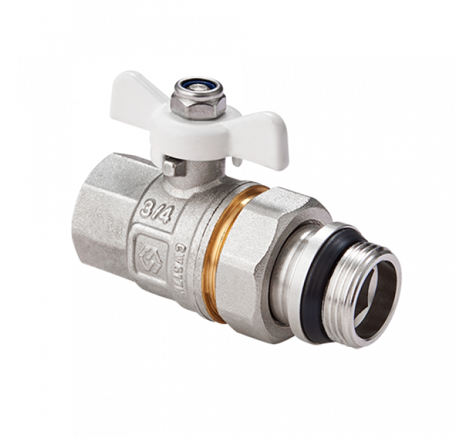 Кран-американка с кольцом MVI 3/4" BV.521.05 (ВР/НР)