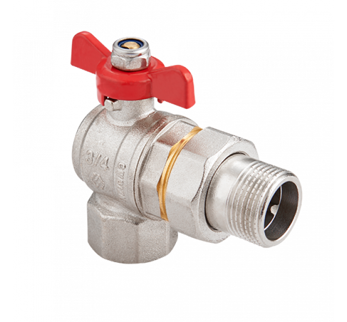 Кран-американка угловой MVI 1" BV.522.06 (ВР/НР)