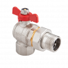 Кран-американка угловой MVI 1" BV.522.06 (ВР/НР)
