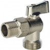 Stout Кран шаровой угловой для бытовой техники 1/2" х 3/4"