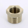Футорка НВ 3/4" х 1/2" никелированная Uni-fitt