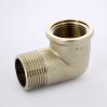 Угол НВ 1/2" никелированный Uni-fitt