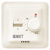 Терморегулятор с ручным управлением IQ THERMOSTAT M (ivory)