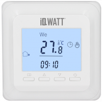 Терморегулятор с ЖК-дисплеем IQ THERMOSTAT Р (white)