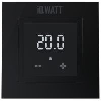 Электронный термостат IQ THERMOSTAT D черный матовый