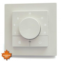 Электронный терморегулятор механическое управление IQ THERMOSTAT Dm песочный