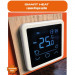 Программируемый терморегулятор с сенсорным дисплеем SMART HEAT BLACK