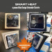 Программируемый терморегулятор с сенсорным дисплеем SMART HEAT BLACK