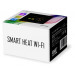 Программируемый терморегулятор с цветным сенсорным TFT дисплеем SMART HEAT Wi-Fi BLACK и голосовым управлением Алиса