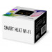 Программируемый терморегулятор с цветным сенсорным TFT дисплеем SMART HEAT Wi-Fi WHITE и голосовым управлением Алиса
