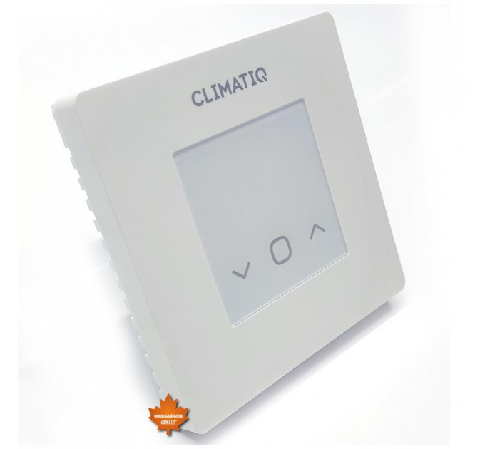 Электронный программируемый терморегулятор CLIMATIQ FD WI-FI белый