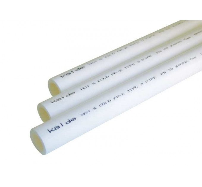 Kalde Труба PPR D 50х8,3 PN 20 белая