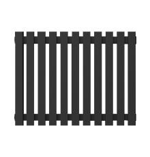 Радиатор КЗТО QUADRUM 40 V 300-5 Структурный черный шелк