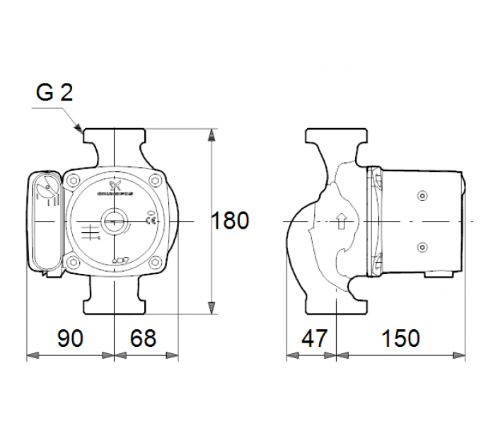 Grundfos UPS 32-100