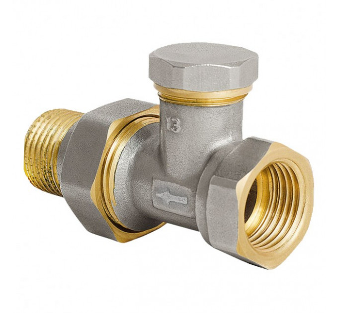 Вентиль радиаторный 1/2" нижний, прямой, усиленный KR.904 KR0005 Koer