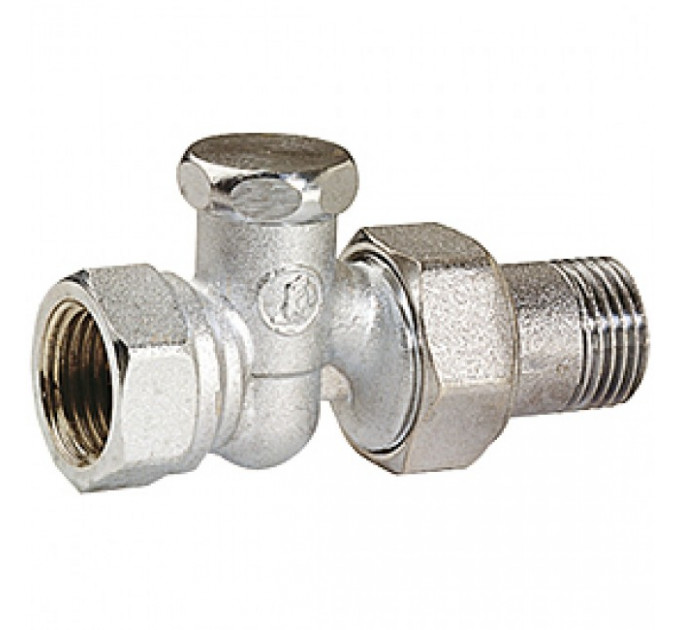 Клапан отсечной 3/4" прямой хромированный R17D2 Giacomini
