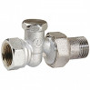 Клапан отсечной 3/4" прямой хромированный R17D2 Giacomini