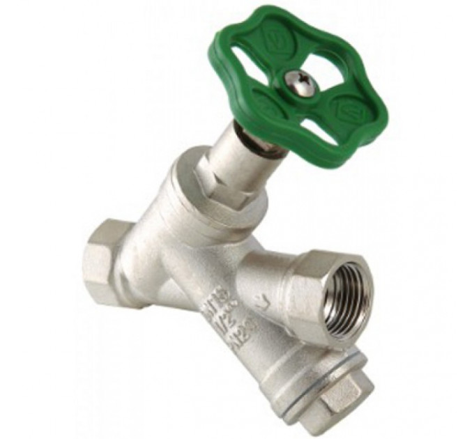 Вентиль прямоточный с косым фильтром 1/2" VT.053.N.04 Valtec