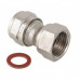 Соединитель обжимной 16*1/2" с накидной гайкой VTm.322.N.001604 Valtec