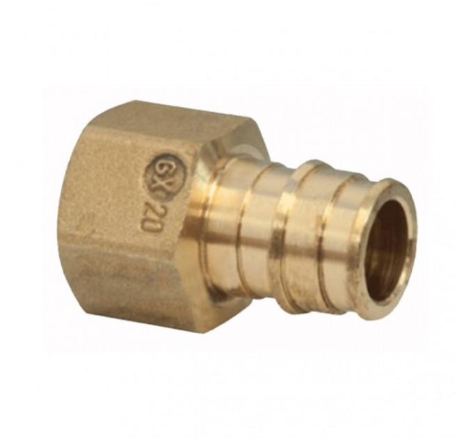 Прямой фитинг с внутренней резьбой для системы 20x1/2"F GX109 Giacomini