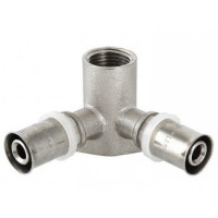 Водорозетка пресс 16*1/2" проходная VTm.234.N.160416 Valtec