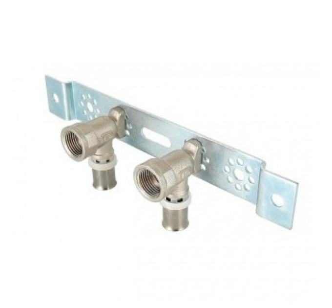 Монтажная планка с пресс-водорозетками 16*1/2 VTm.224.N.001604 Valtec
