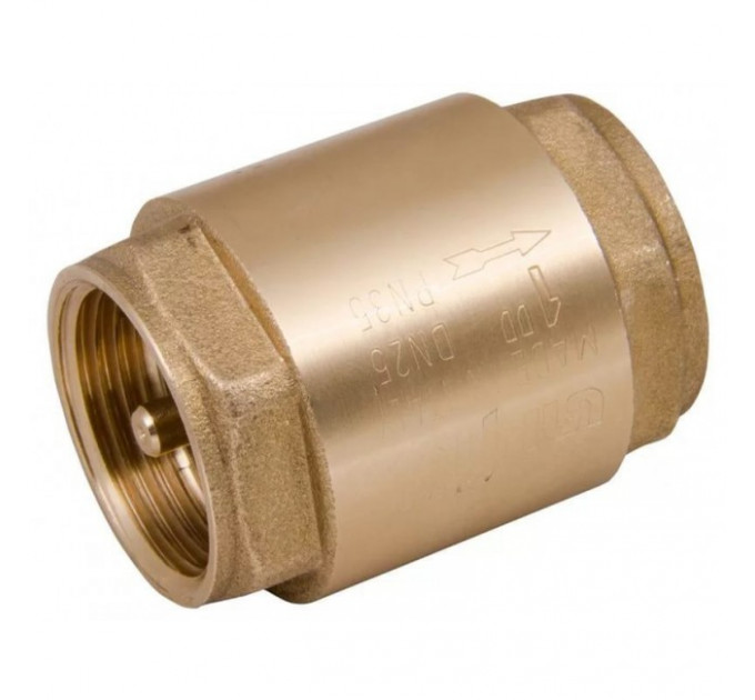 Обратный клапан 1 1/2" с латунным штоком FRAP