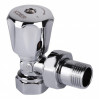 Кран радиаторный 1/2" верхний, угловой, хромированный KR.901.CHR KR5292 Koer