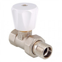 Кран радиаторный 3/4" клапан ручной прямой компактный VT.008.LN.05 Valtec