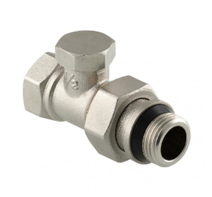 Радиаторный клапан 1/2" настроечный прямой с уплотнителем VT.020.NR.04 Valtec