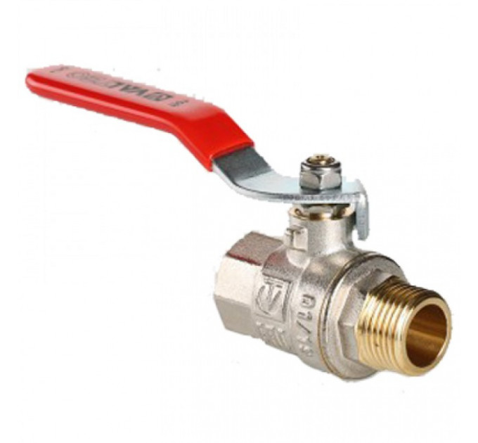 Кран шаровой 1" внутренняя-наружная резьба, ручка VT.215.N.06 Valtec