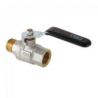 Кран шаровой 1/2" Perfect внутренняя-наружная резьба, ручка Valtec
