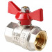 Кран шаровой 1/2" внутренняя-внутренняя резьба, бабочка VT.217.N.04 Valtec