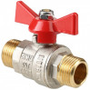Кран шаровой 1/2" наружная-наружная резьба, бабочка VT.219.N.04 Valtec
