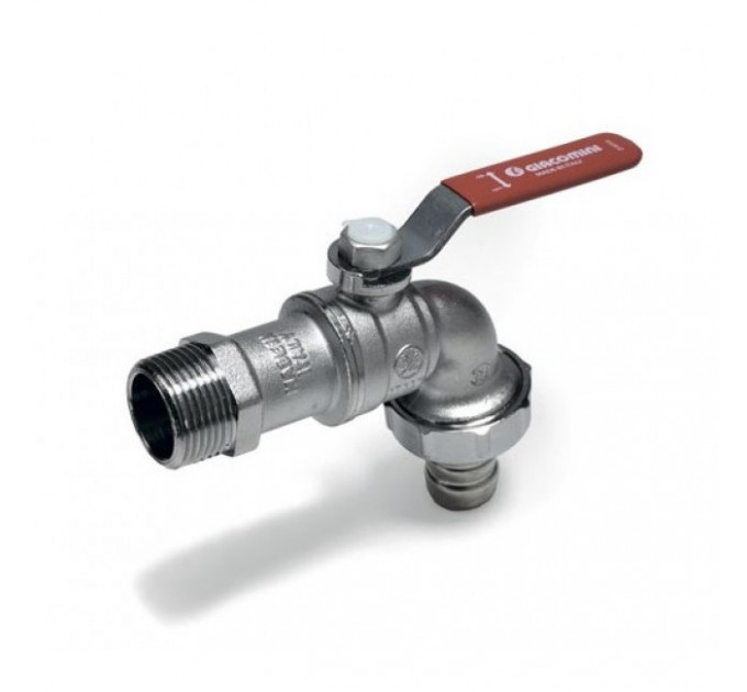 Кран шаровой 1/2" садовый с рычажной ручкой R621 Giacomini