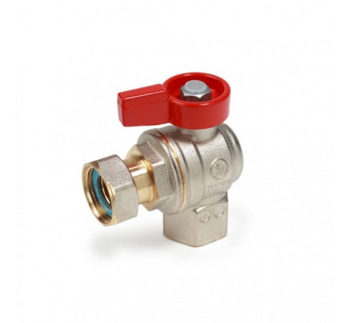 Кран шаровой 1/2" угловой c внутренней резьбой для котлов и счетчиков R781P-1 Giacomini