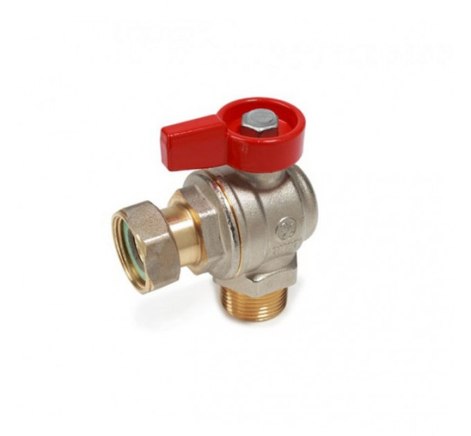 Кран шаровой 1/2" угловой c наружной резьбой для котлов и счетчиков R780P-1 Giacomini