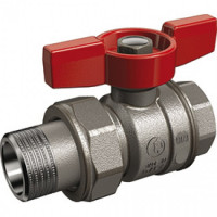 Кран шаровой с отводом 1 1/4"F x 1 1/4"M R859 Giacomini