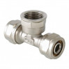 Тройник обжимной 20*3/4" с переходом на внутреннюю резьбу VTm.332.N.200520 Valtec