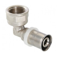 Угольник пресс с переходом на внутреннюю резьбу 20*3/4" VTm.252.N.002005 Valtec