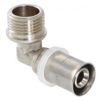 Угольник пресс с переходом на наружную резьбу 20*3/4" VTm.253.N.002005 Valtec