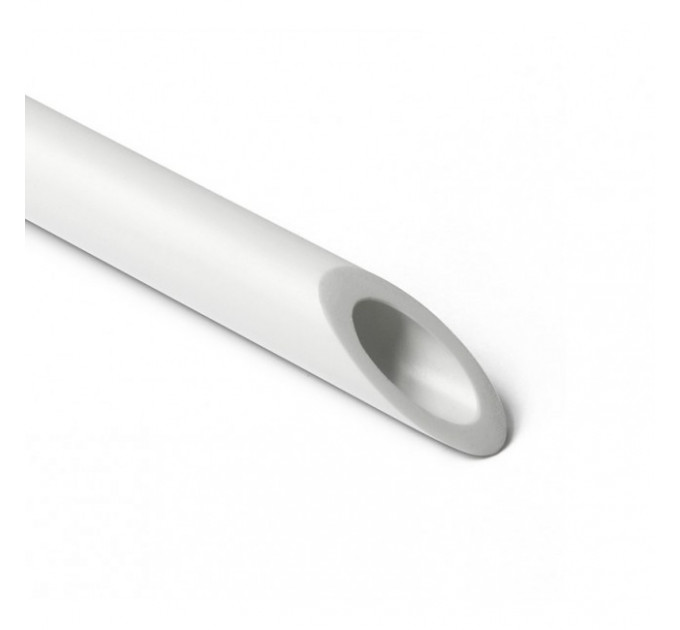 Труба 40x6.7 PN20 с металлом белая Pro Aqua