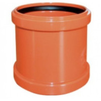Муфта 110 рыжая Н Euro Plast