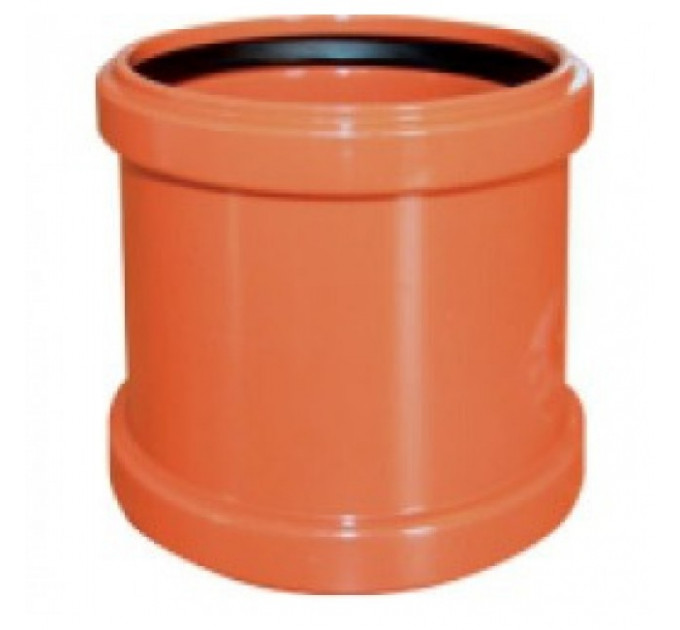 Муфта 110 рыжая Н Euro Plast
