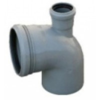 Отвод 110/90°/50 вверх Euro Plast
