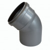 Отвод канализационный 50/45° Sinikon