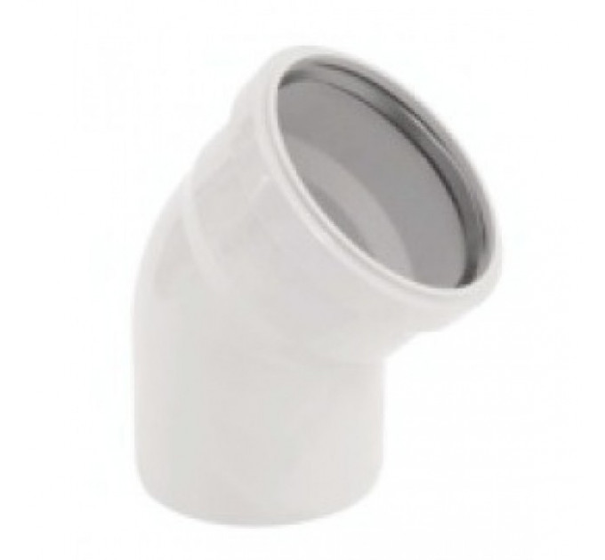 Отвод канализационный 50/45° ПП Sinikon Comfort