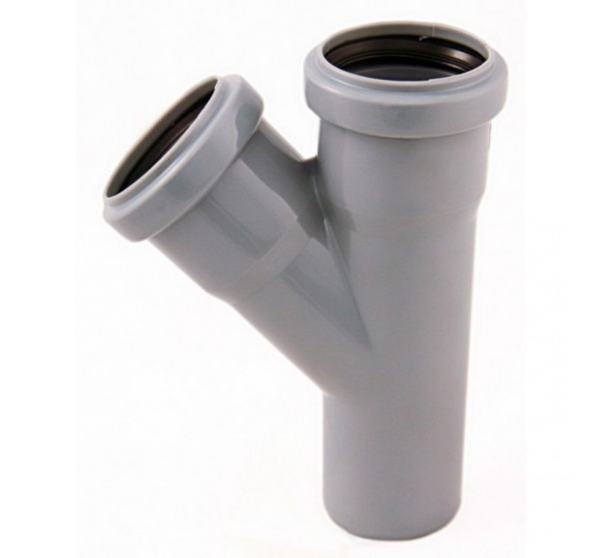 Тройник 50/50/45° Euro Plast