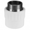 Муфта 25*3/4" н белая Valfex